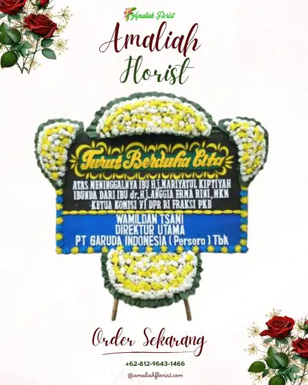 Papan Bunga Duka Mendongan